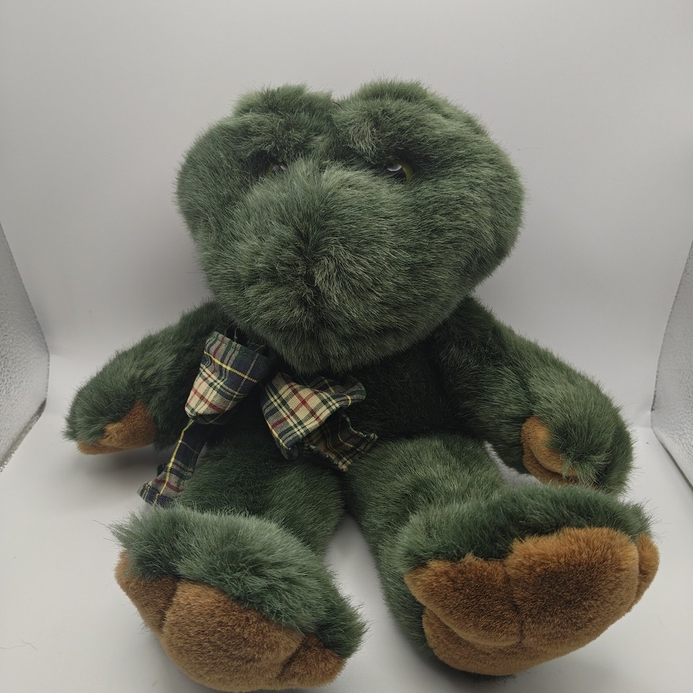 Boyds Bears in the Attic RACHEAL Q. RIBBIT FROG 14" Plush STUFFED ANIMAL D51